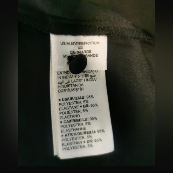 NEW! The Drop Womens Size XXL @Shopdandy Belted Silky Stretch Dress - Picture 10 of 10